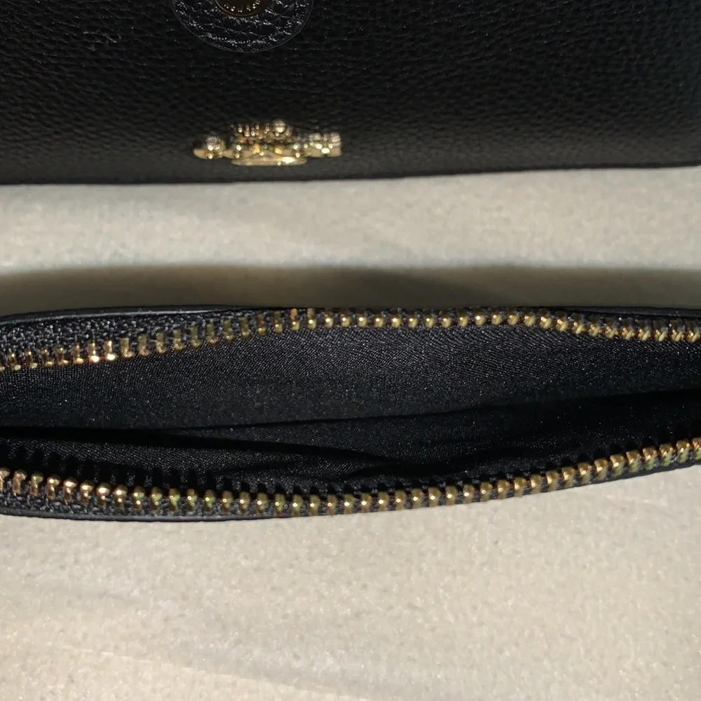 Black Coach crossbody